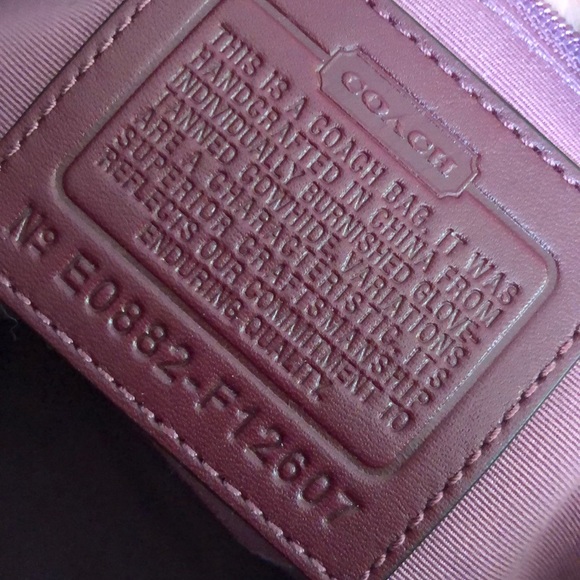 COACH leather shoulder bag - Picture 3 of 3